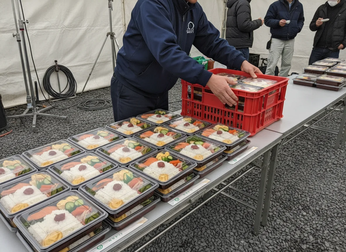 東京のロケ弁・お弁当配達の彩り豊かなお弁当